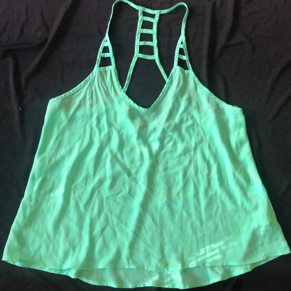 New Guess Ladder Racer Back light Tank Top Summer